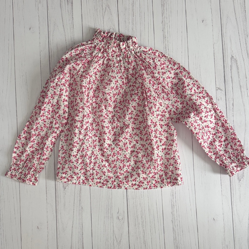 Bisby Floral Kids Shirt - Pink